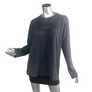 Aeropostale Men's Medium Lightweight Sweatshirt Dark Grey "Phys. Ed."